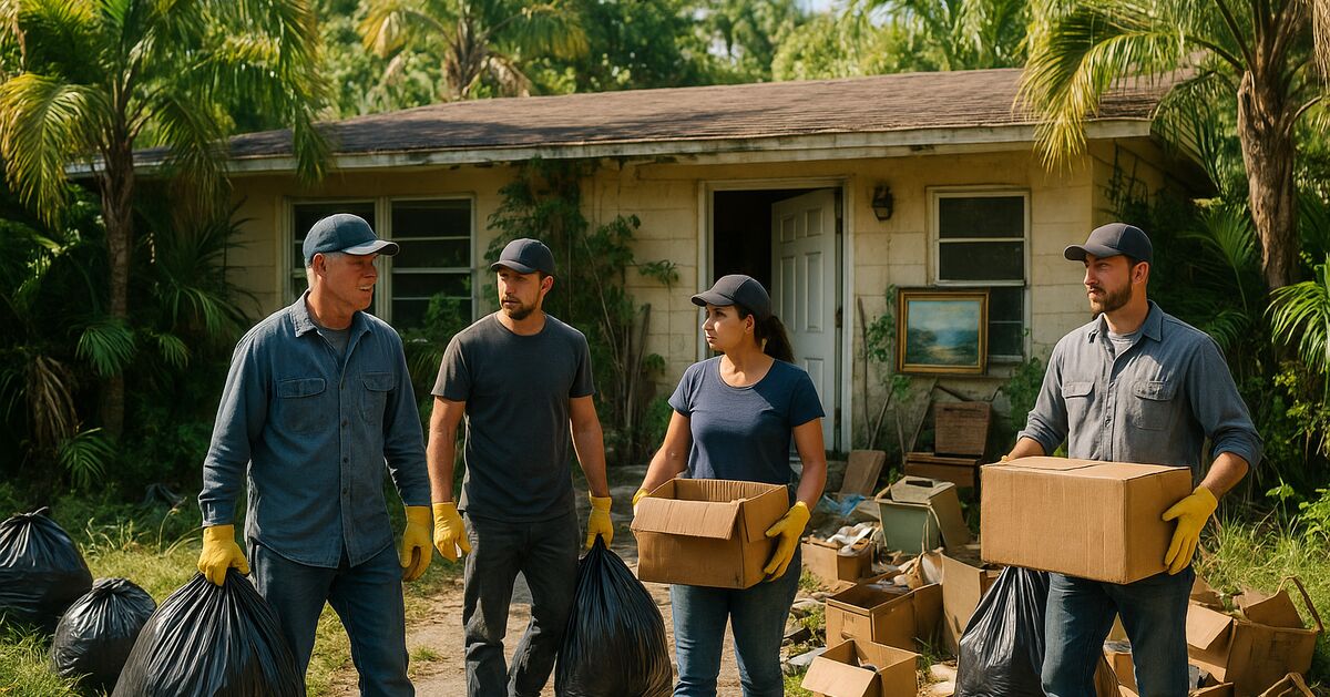 Hoarder house cleanout in Sarasota: what to expect, how to prepare, and how long it really takes
