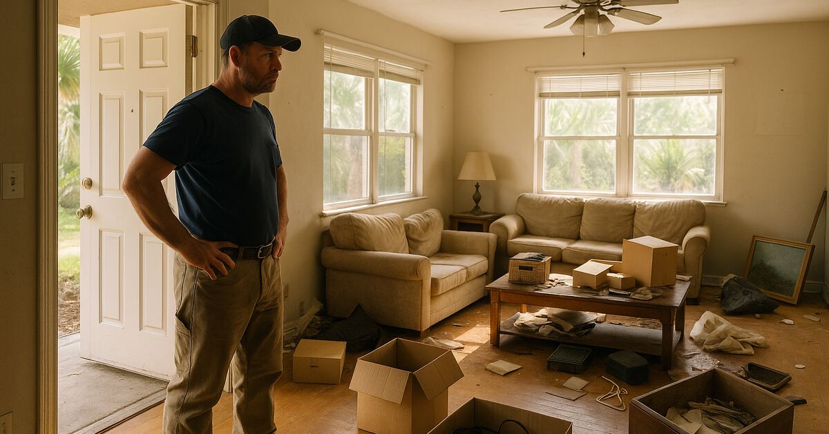 Rental property cleanout: DIY or hire a hauler between tenants?