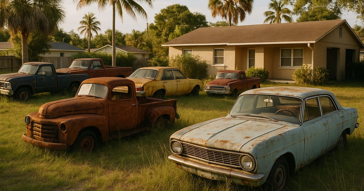 Vehicle-filled property in North Port when the cars aren't yours to remove