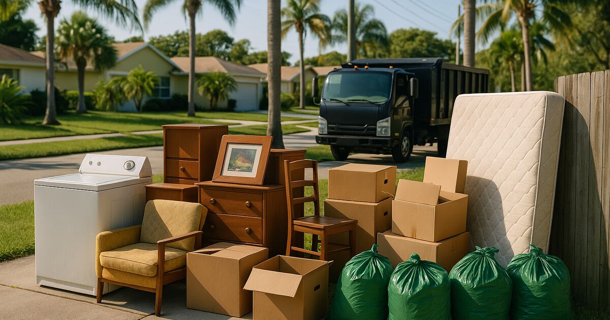 What can and cannot be hauled away in Sarasota County