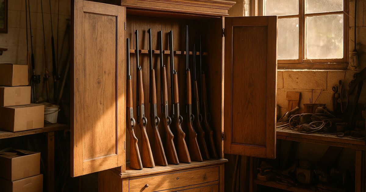 What to do with a gun collection found during a Sarasota estate cleanout
